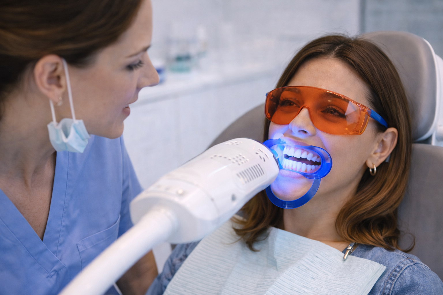 Blanqueamiento dental resultados
