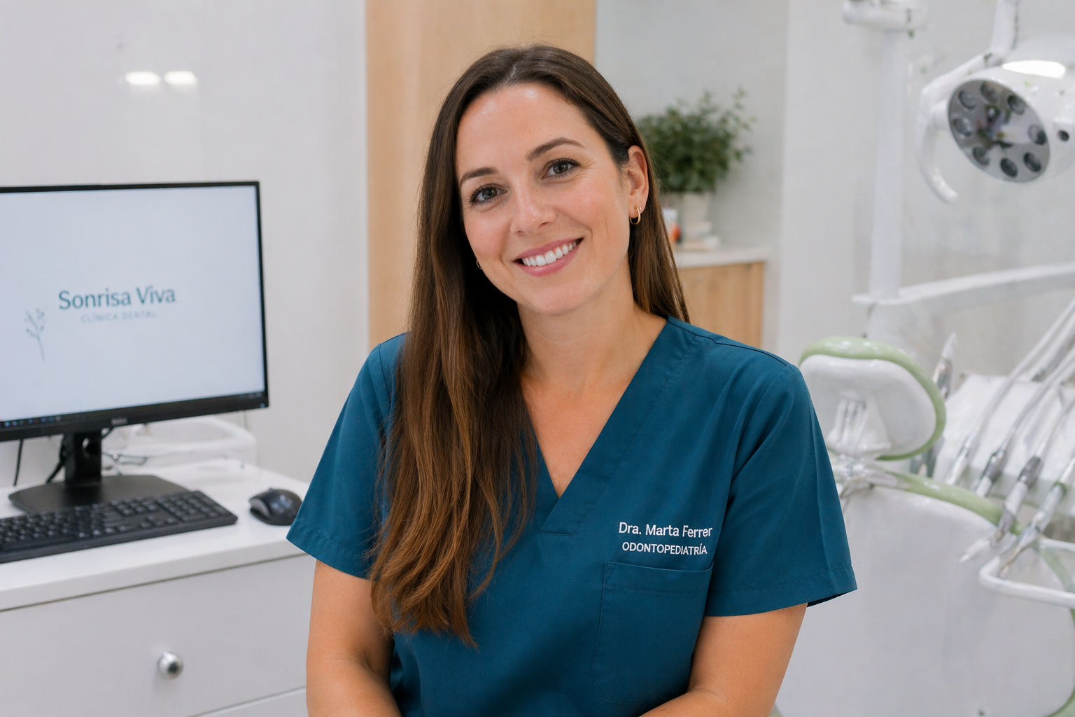 Dra. Marta Ferrer, especialista en odontopediatría infantil