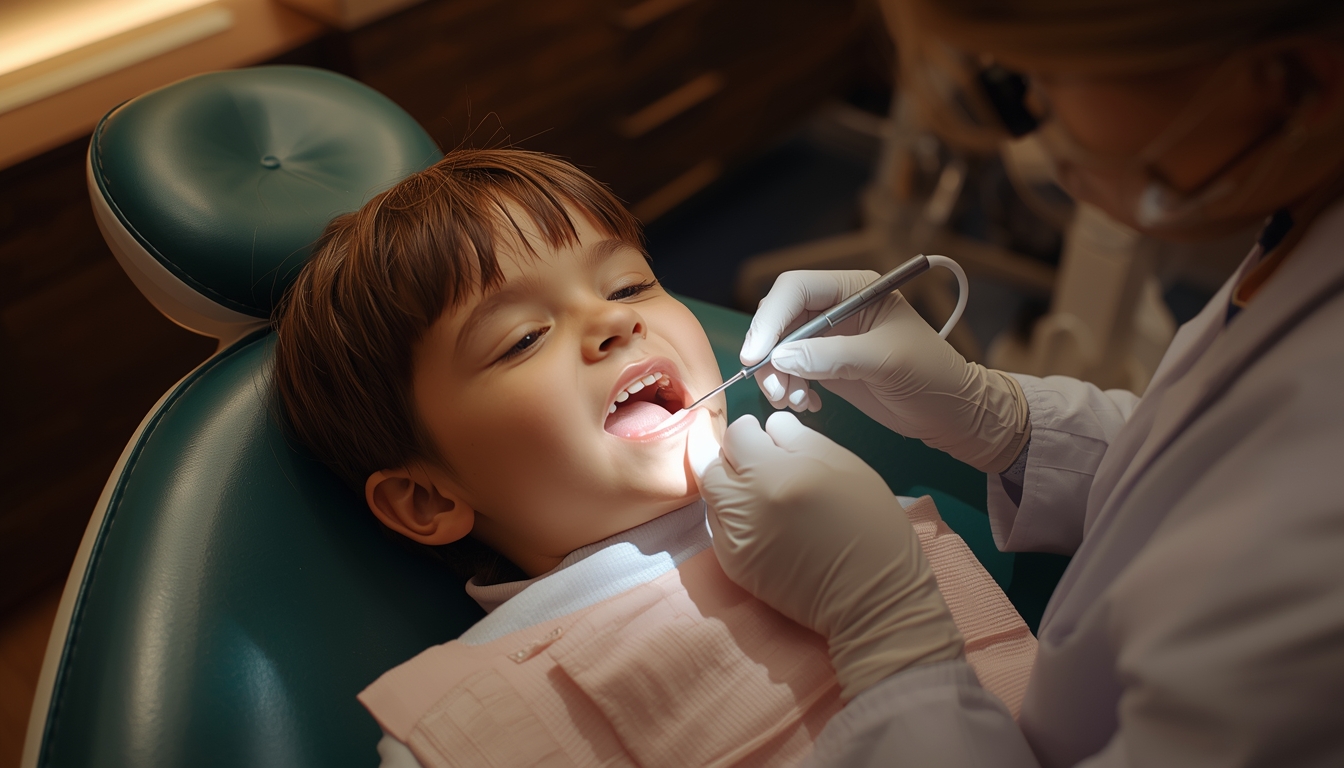 Selladores dentales para niños