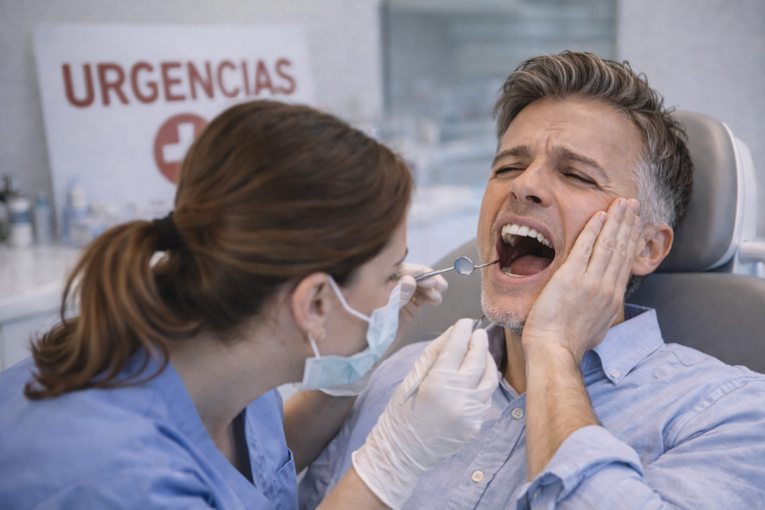 Dolor de muela urgencia dental